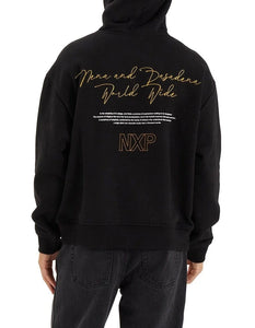 Nena & Pasadena Olympia Box Fit Sweater - Jet Black