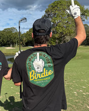Load image into Gallery viewer, The Mad Hueys Birdie S/S Tee - Black
