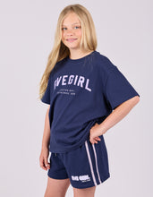 Load image into Gallery viewer, Eve Girl (8-14) Motion Tee - Navy
