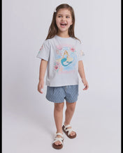 Load image into Gallery viewer, Eve Girl Under the Sea Tee - Light Blue
