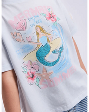 Load image into Gallery viewer, Eve Girl Under the Sea Tee - Light Blue
