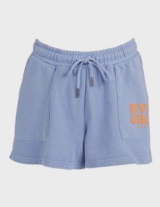 Eve Girl Aths Fleece Short - Lavendar