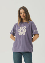 Load image into Gallery viewer, Afends Raven Oversized T-Shirt - Vintage Aubergine
