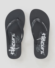 Load image into Gallery viewer, Rip Curl Archive Bloom Open Toe - Washed Black
