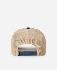 Rip Curl Custom Curve Trucker - Navy/Tan