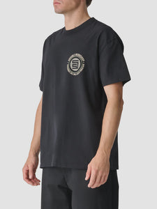 S-Double Workshop Dot SS Tee - Pigment Black