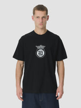 Load image into Gallery viewer, S-Double Crown Dot SS Tee - Black
