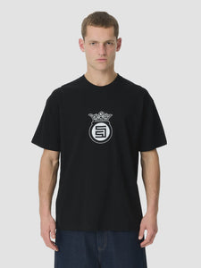 S-Double Crown Dot SS Tee - Black