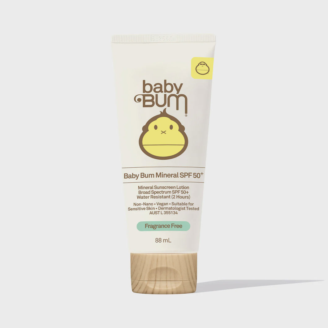 Sun Bum Baby Bum Mineral SPF 50 Sunscreen Lotion-Fragrance Free