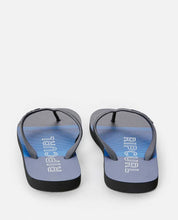 Load image into Gallery viewer, Rip Curl Breakers Bloom Open Toe Sandals - Black/Blue
