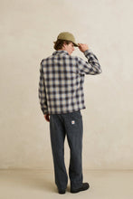 Load image into Gallery viewer, Rhythm Polar Bond LS Flannel - Smoke
