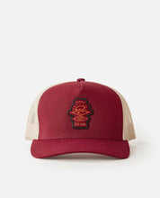 Load image into Gallery viewer, Rip Curl Search Icon Trucker - Maroon
