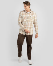 Load image into Gallery viewer, Rip Curl Griffin Flannel Shirt - Bone

