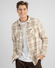 Load image into Gallery viewer, Rip Curl Griffin Flannel Shirt - Bone
