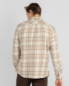 Rip Curl Griffin Flannel Shirt - Bone