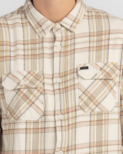 Load image into Gallery viewer, Rip Curl Griffin Flannel Shirt - Bone
