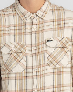 Rip Curl Griffin Flannel Shirt - Bone