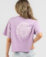 Load image into Gallery viewer, Rip Curl Icons of Surf Heritage Tee 2 - Lilac
