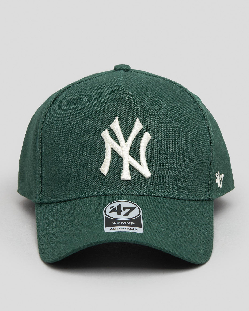 '47 Brand New York Yankees MVP DT Snapback Hat - Dark Green