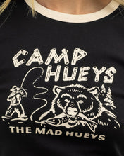 Load image into Gallery viewer, The Mad Hueys Camp Hueys Baby Tee - Black
