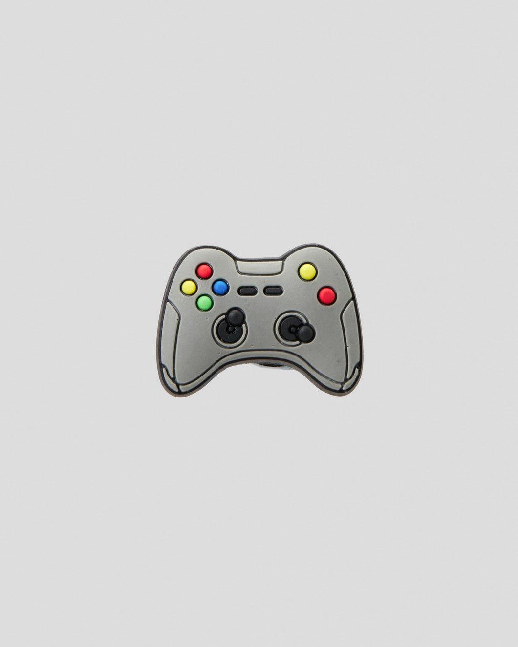 Crocs Grey Game Controller Jibbitz