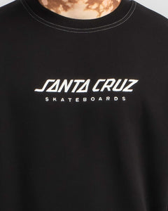 Santa Cruz Solid Strip Front Sweater