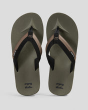 Load image into Gallery viewer, Billabong All Day impact Thongs - Military
