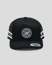 Load image into Gallery viewer, The Mad Hueys H Series Split Twill Trucker - Black
