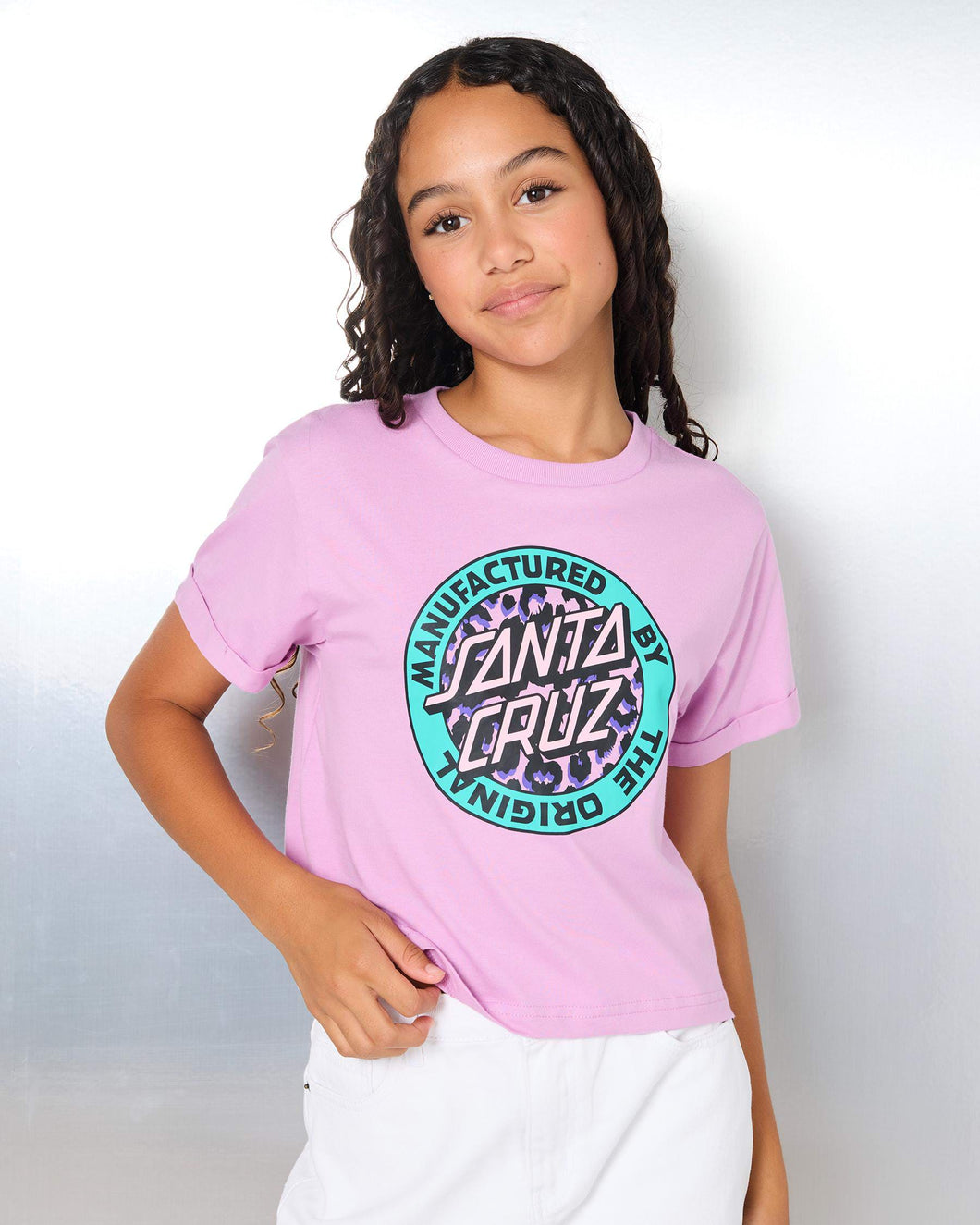 Santa Cruz Primal MFG Dot Front Tee - Purple