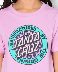 Santa Cruz Primal MFG Dot Front Tee - Purple