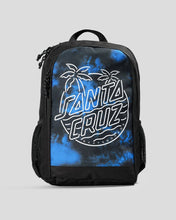 Load image into Gallery viewer, Santa Cruz Glow Dot Mono Backpack - Cobalt Tie Dye
