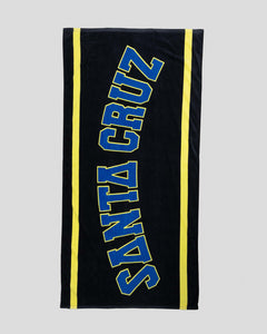 Santa Cruz Collegiate Strip Towel - Navy