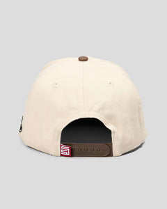 S Double S-Dot Snapback - Chocolate