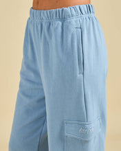 Load image into Gallery viewer, Rhythm Insider Cargo Track Pant - Dusty Blue
