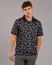 Load image into Gallery viewer, The Mad Hueys Sailor Anchor Polo - Black
