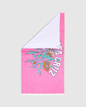 Load image into Gallery viewer, Santa Cruz Field Strip Towel - Pink
