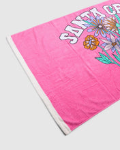Load image into Gallery viewer, Santa Cruz Field Strip Towel - Pink
