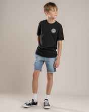Load image into Gallery viewer, The Mad Hueys Good Life Hueys Youth SS Tee - Vintage Black
