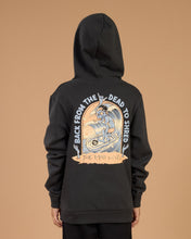 Load image into Gallery viewer, The Mad Hueys Boys' Dead Shred Hoodie - Vintage Black
