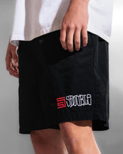 Load image into Gallery viewer, S Double TIMELESS Poplin Volley Short - Black
