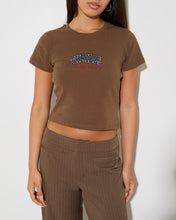Load image into Gallery viewer, Thrills Spiraling Mini Tee - Cocoa
