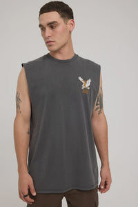 Thrills Target Eyes Merch Fit Muscle Tee - Merch Black
