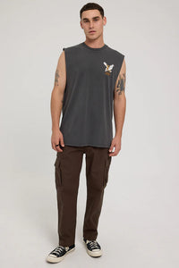 Thrills Target Eyes Merch Fit Muscle Tee - Merch Black