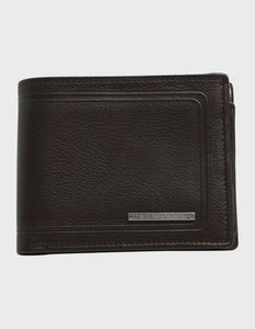 Billabong Scope 2-in-1 Bi-Fold Leather Wallet - Java