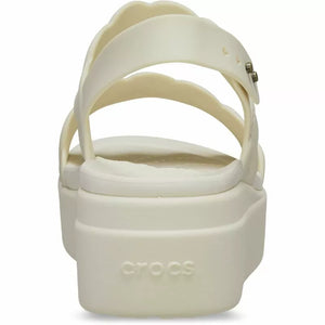 Crocs Brooklyn Woven Low Wedge - Dew