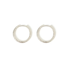 Load image into Gallery viewer, Arms Of Eve Arabella Hoop Earrings - Silver
