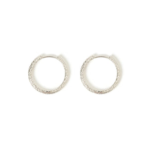 Arms Of Eve Arabella Hoop Earrings - Silver