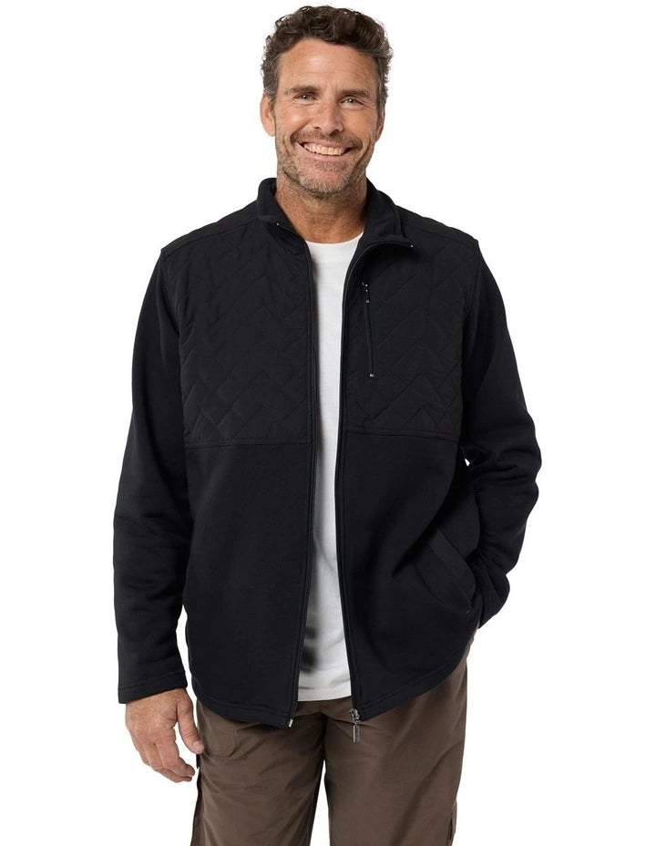 Breakaway Stetson Snowy Mt Fleece Jacket - Black