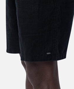 Industrie Men's The Marina Linen Short - Black