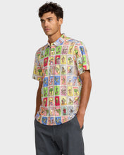 Load image into Gallery viewer, RVCA Kevin  Spanky Tarjeta  Short Sleeve Shirt - Multi
